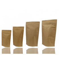 Kraft Stand Up Pouch Bags